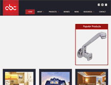 Tablet Screenshot of abcgroupindia.com